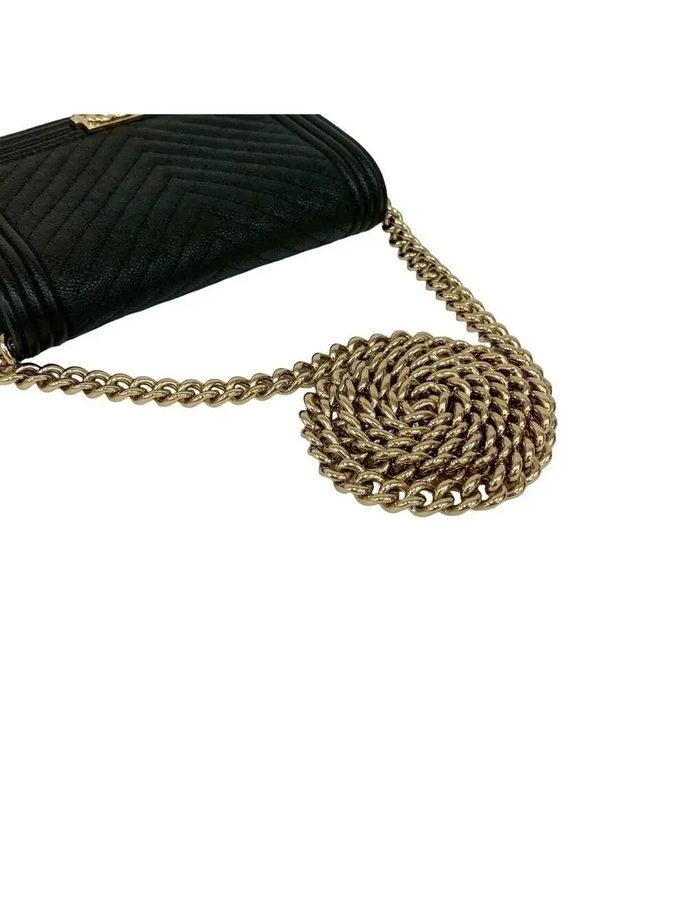 Chanel Boy Wallet On Chain Chevron #251708C28B